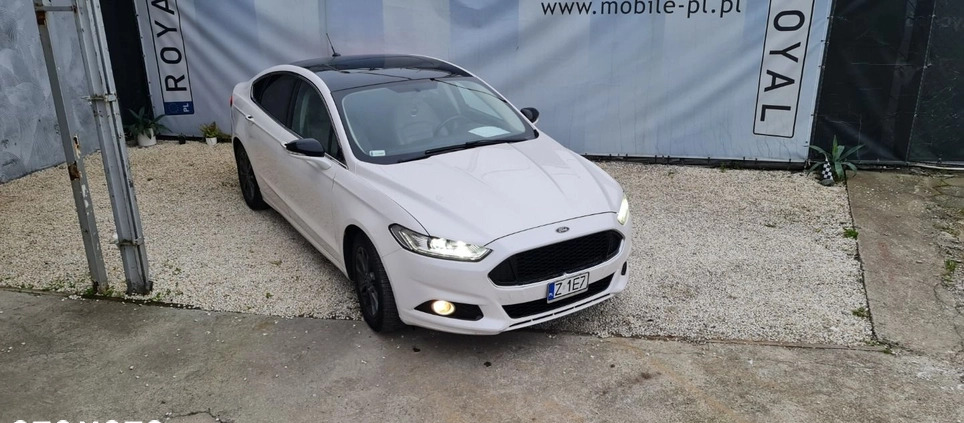 Ford Fusion cena 79900 przebieg: 130750, rok produkcji 2017 z Września małe 781
